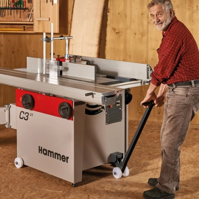 Máquina Combinada 5 Funções Hammer C3-31 Comfort - Mesa 2050 MM Máquina Combinada 5 Funções Hammer C3-31 Comfort - Mesa 2050 MM